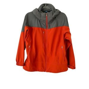 Tri-Mountain Women’s Hooded Zip Up Spring/ Fall Jacket Sz L